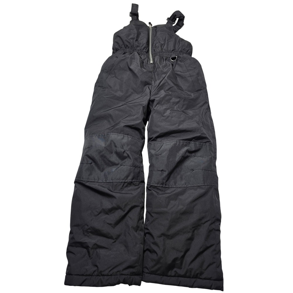 Ixtreme Outfitters Kids Black Insulated Snow Bibs Size 8 XO918119 Ski Pants